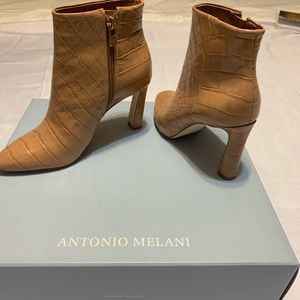 Stazie croc embossed Leather Bootie